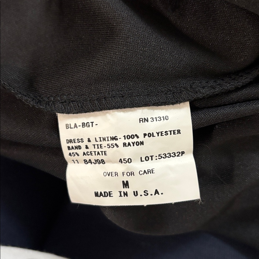 BCX Black Strapless Dress with Bow Detail - Picture 8 of 8